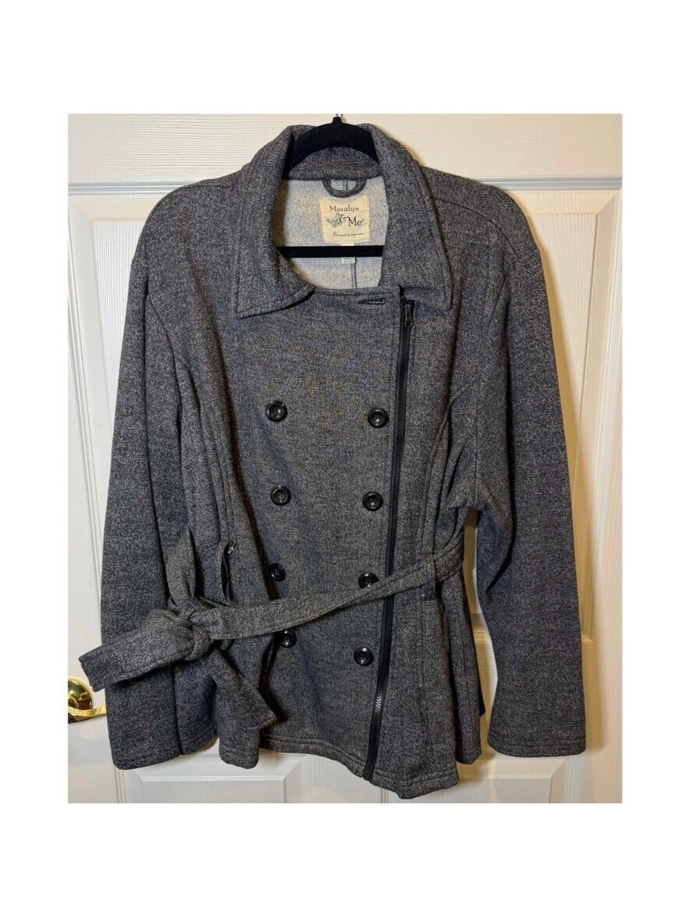 Plus Size Pea Coat